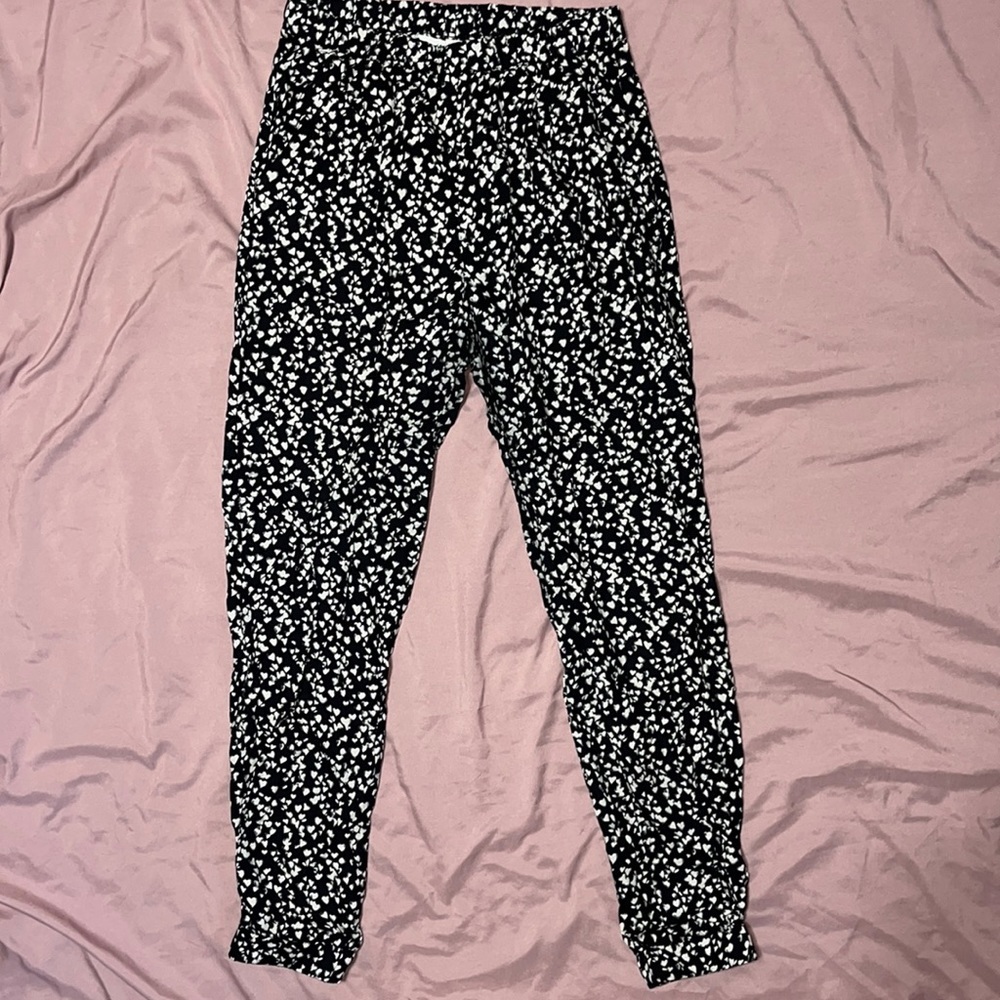 H&M Youth Heart patterned joggers